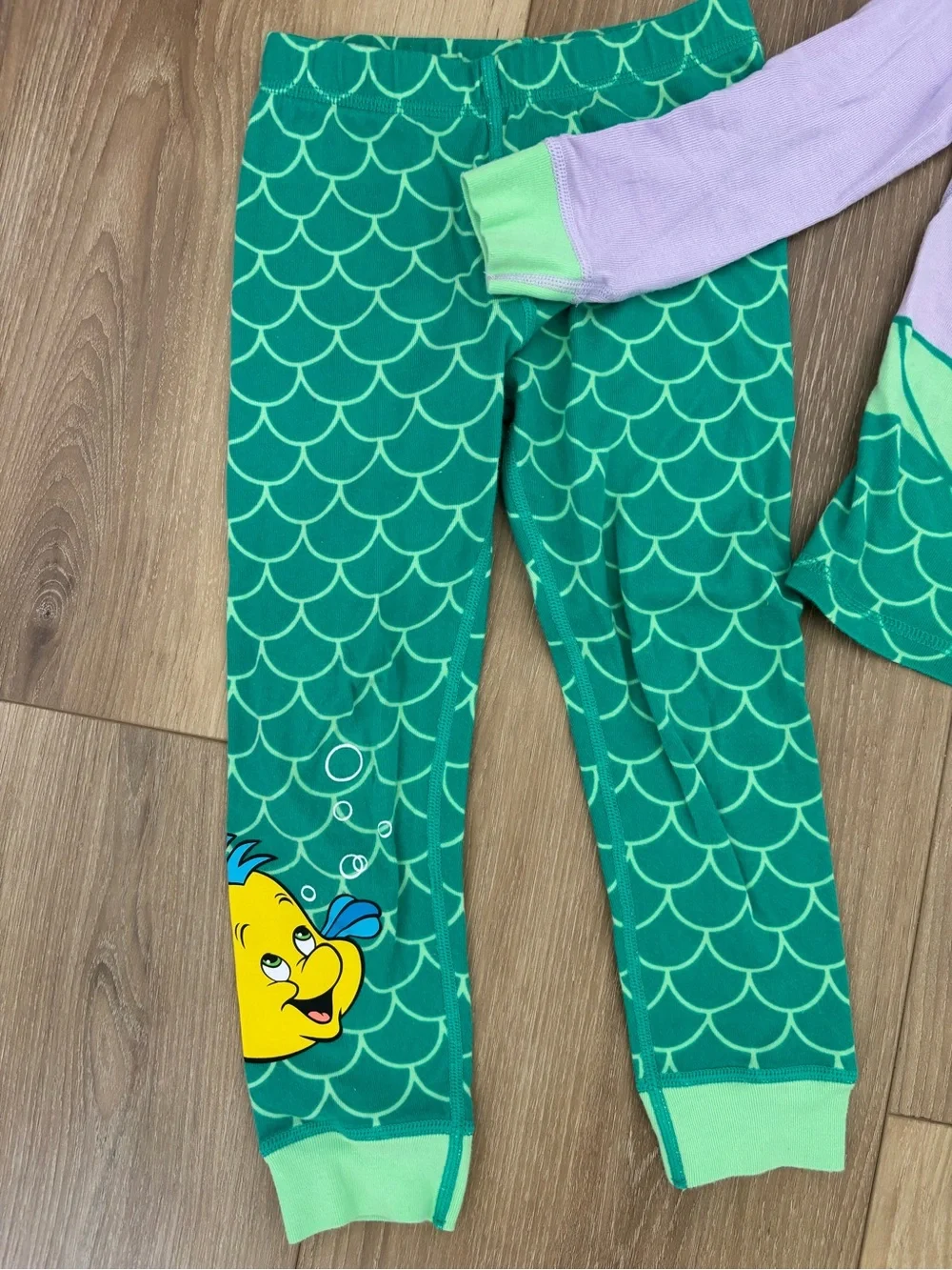 Disney Little Mermaid Pajama Set - Size 4
